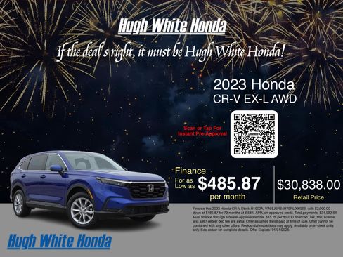 Used 2023 Honda CR-V EX-L image 3