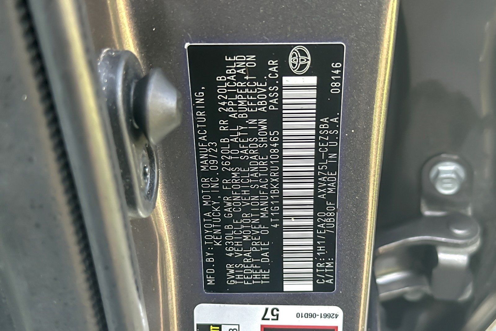 Used 2024 Toyota Camry SE w/ Cold Weather Package AWD/4WD image 25