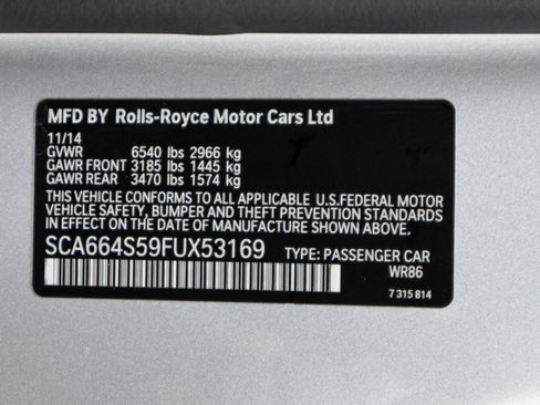 Used 2015 Rolls-Royce Ghost image 85