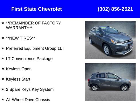 Used 2022 Chevrolet Trax LT w/ LT Convenience Package AWD/4WD image 2