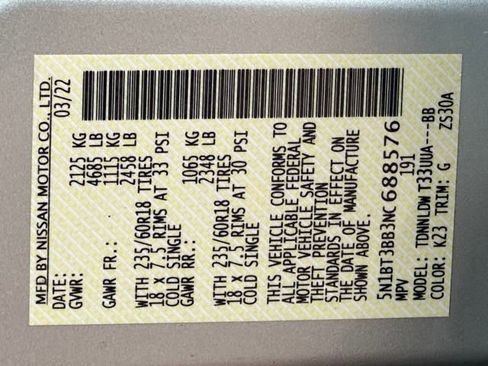 Used 2022 Nissan Rogue SV image 32