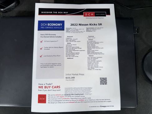Used 2022 Nissan Kicks SR w/ Premium Package image 13