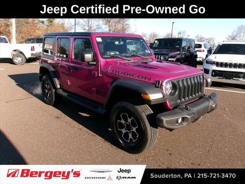 Certified 2021 Jeep Wrangler Unlimited Rubicon image 1