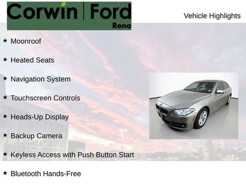 Used 2015 BMW 528i Sedan RWD image 6
