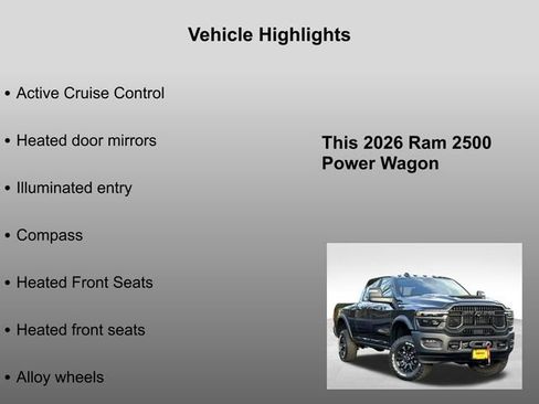 New 2026 RAM 2500 Power Wagon image 10