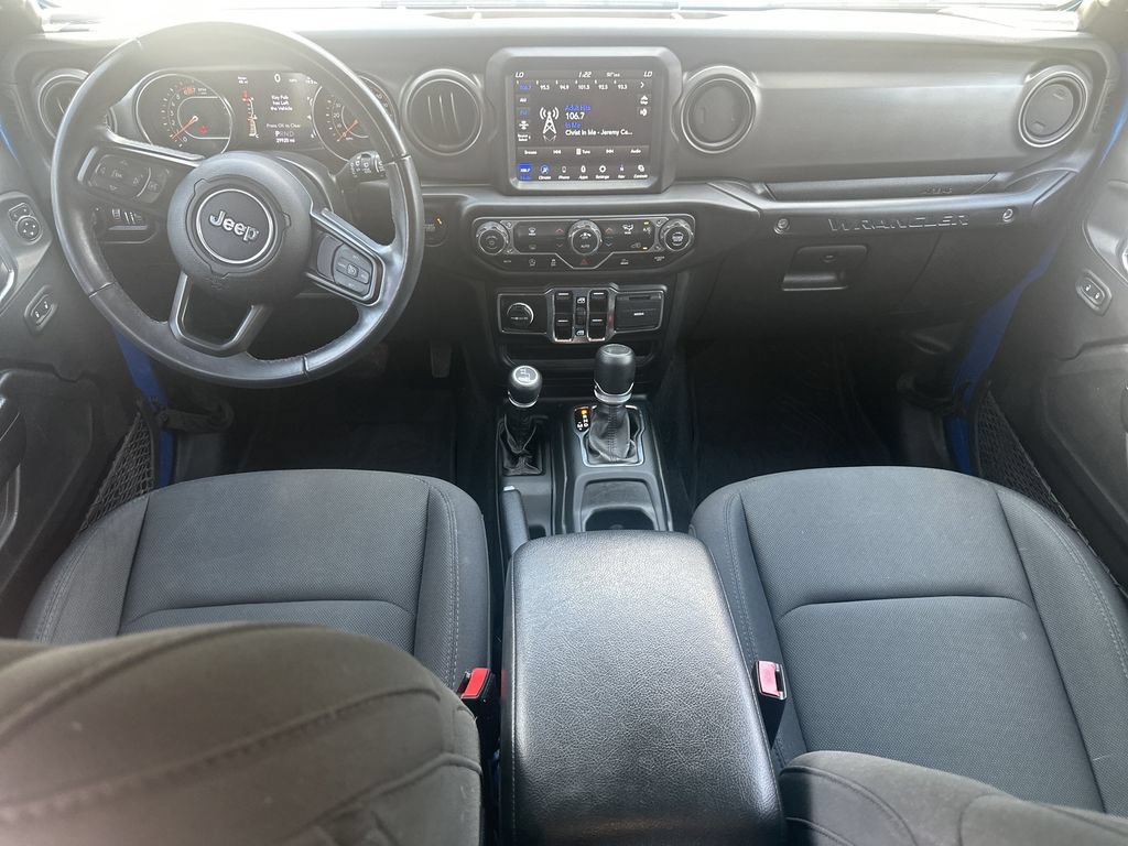Used 2022 Jeep Wrangler Unlimited Sport w/ Sun And Sound Package AWD/4WD image 22