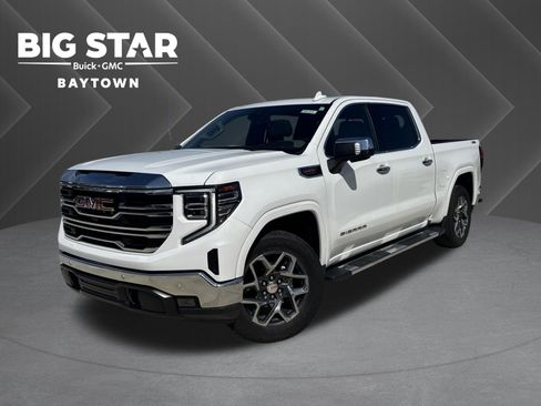 Used 2025 GMC Sierra 1500 SLT w/ SLT Premium Plus Package AWD/4WD image 1