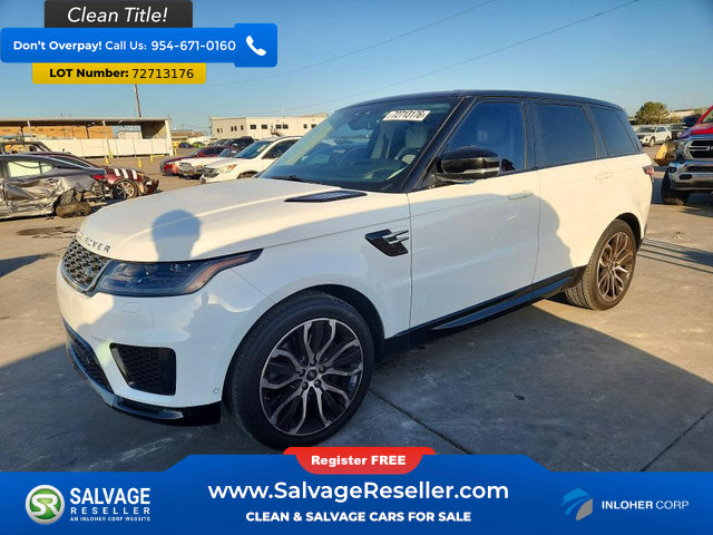Used 2018 Land Rover Range Rover Sport HSE AWD/4WD image 1
