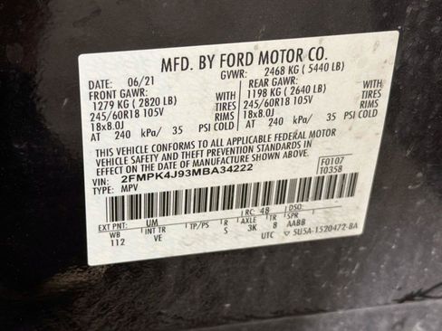 Used 2021 Ford Edge SEL w/ Convenience Package AWD/4WD image 40