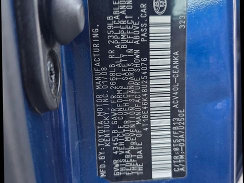 Used 2008 Toyota Camry LE FWD image 24