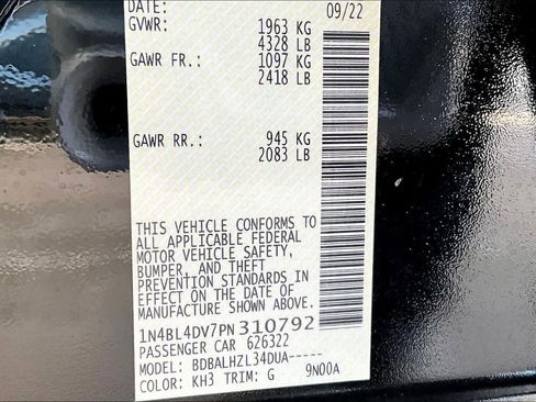 Certified 2023 Nissan Altima 2.5 SV image 30