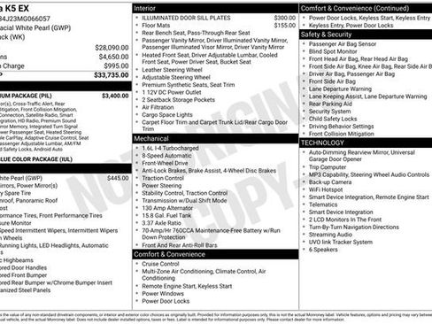 Used 2021 Kia K5 EX w/ EX Premium Package FWD image 6