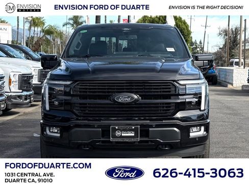 New 2025 Ford F150 Platinum w/ Equipment Group 702A High image 3