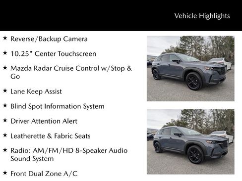 Certified 2025 MAZDA CX-50 AWD 2.5 S w/ Cargo Package image 29