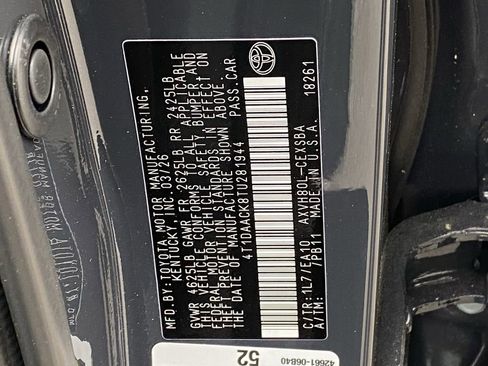 Certified 2026 Toyota Camry SE image 13