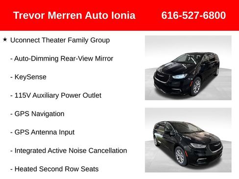 Used 2023 Chrysler Pacifica Touring-L w/ Uconnect Theater Family Group AWD/4WD image 31