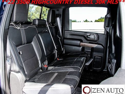 Used 2022 Chevrolet Silverado 3500 High Country w/ Z71 Off-Road Package AWD/4WD image 36