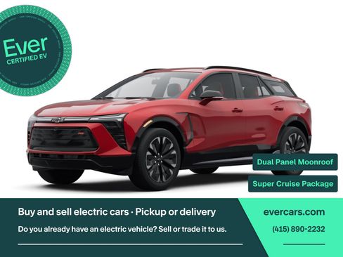 Used 2025 Chevrolet Blazer EV RS w/ Super Cruise Package AWD/4WD image 1