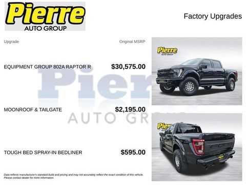 Used 2023 Ford F150 Raptor w/ Equipment Group 802A Raptor R AWD/4WD image 14