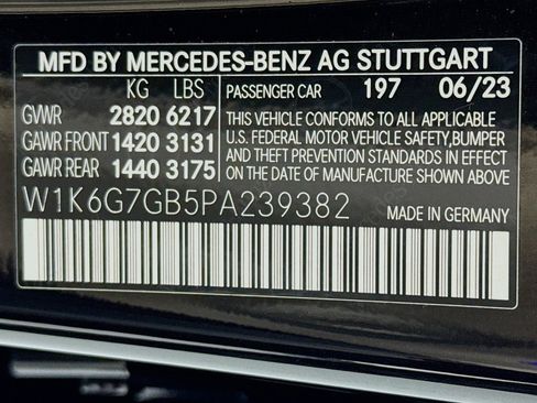 Certified 2023 Mercedes-Benz S 580 4MATIC Sedan image 25