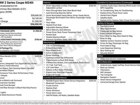 Used 2025 BMW M240i Coupe image 16