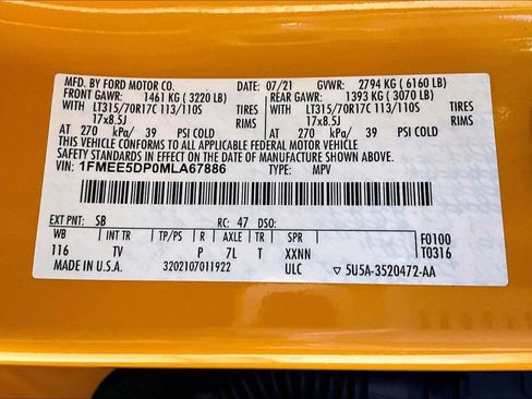 Used 2021 Ford Bronco Wildtrak AWD/4WD image 42
