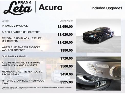 Used 2017 Mercedes-Benz C 43 AMG 4MATIC Coupe w/ Premium 2 Package image 6