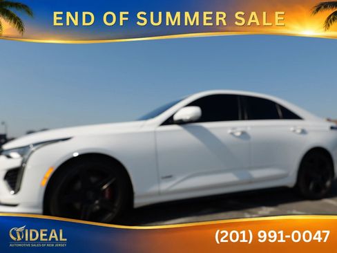 Used 2021 Cadillac CT4 V w/ Technology Package AWD/4WD image 14