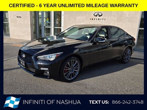Certified 2023 INFINITI Q50 Red Sport 400 AWD/4WD image 2