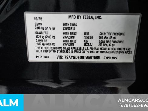 Used 2026 Tesla Model Y 2WD image 53