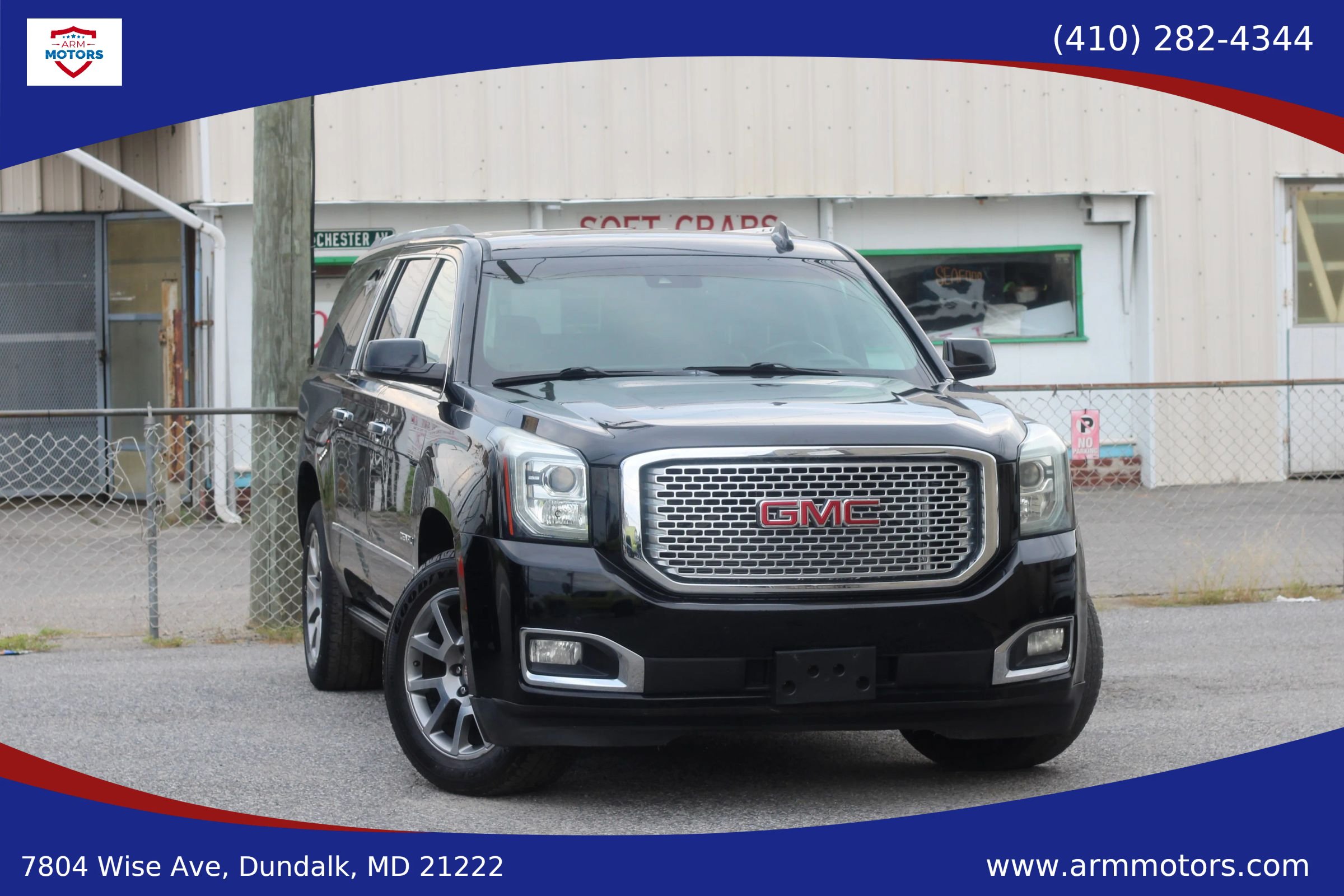 Used 2016 GMC Yukon XL Denali w/ Open Road Package AWD/4WD image 1