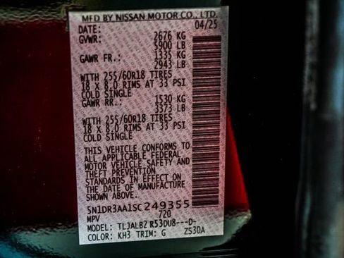 Used 2025 Nissan Pathfinder S FWD image 41