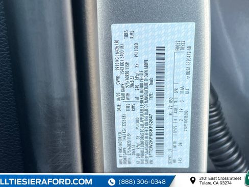 New 2025 Ford F150 STX w/ Equipment Group 200A image 25