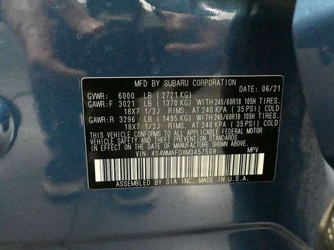 Used 2021 Subaru Ascent Premium w/ Convenience Package image 54