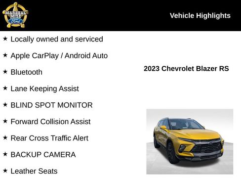 Used 2023 Chevrolet Blazer RS image 2