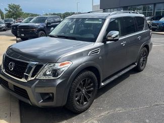 Used 2019 Nissan Armada Platinum w/ Captain's Chairs Package AWD/4WD video 2