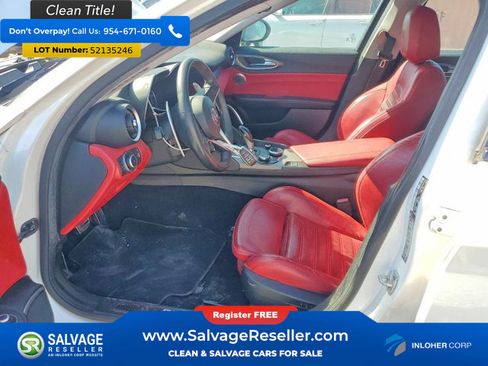 Used 2017 Alfa Romeo Giulia Ti w/ TI 18" Sport Package AWD/4WD image 9