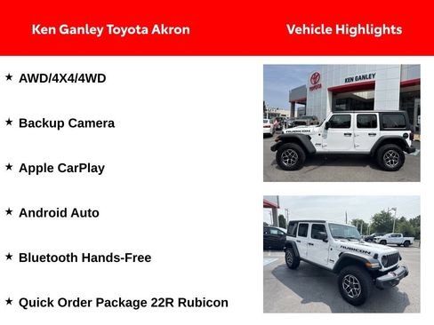 Used 2025 Jeep Wrangler Unlimited Rubicon AWD/4WD image 2
