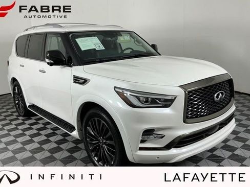 Used 2021 INFINITI QX80 Premium Select w/ Cargo Package RWD image 1