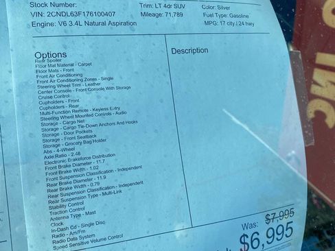 Used 2007 Chevrolet Equinox LT w/ LT Preferred Equipment Group image 11