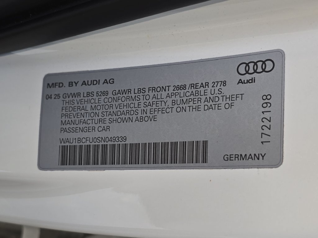 Certified 2025 Audi A5 Premium w/ Convenience Package AWD/4WD image 37