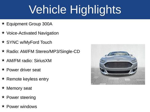 Used 2014 Ford Fusion Titanium image 3