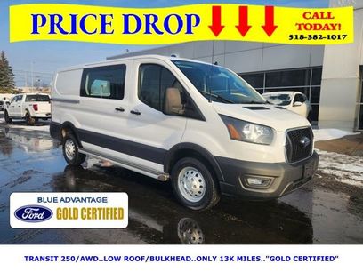 Certified 2024 Ford Transit 250 Low Roof AWD w/ Exterior Upgrade Package