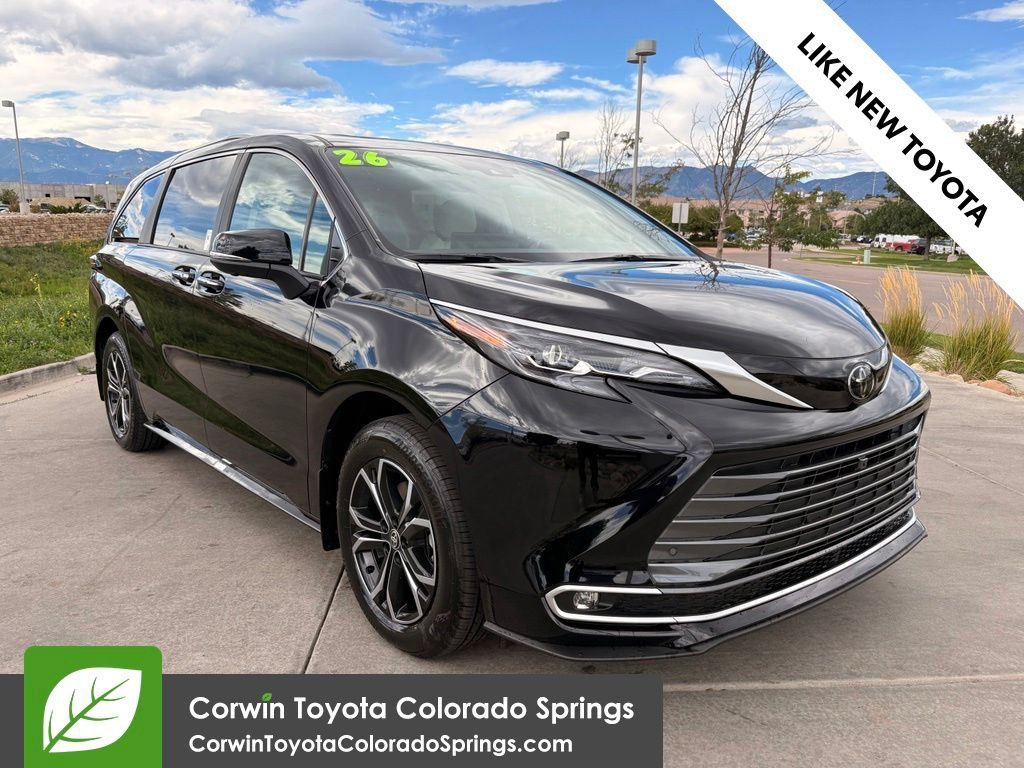 Used 2026 Toyota Sienna Platinum AWD/4WD 360° Tour