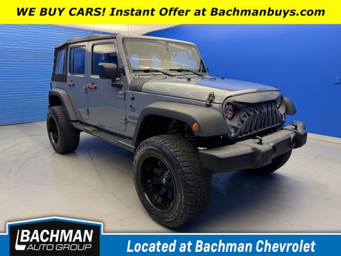 Used 2015 Jeep Wrangler Unlimited Sport w/ Connectivity Group AWD/4WD image 1