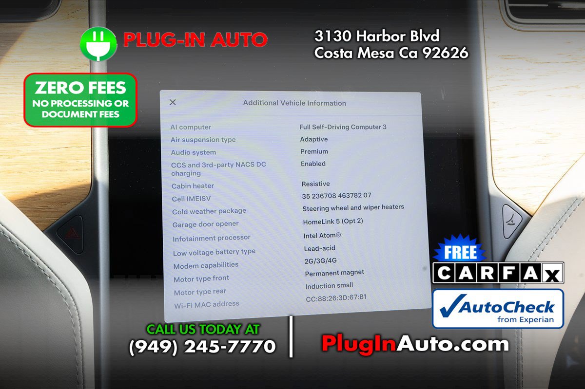 Used 2020 Tesla Model S Long Range Plus AWD/4WD image 35