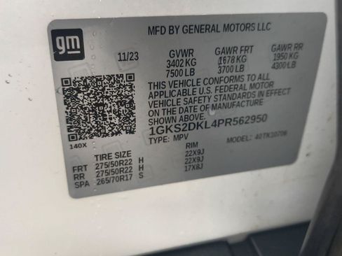 Used 2023 GMC Yukon Denali w/ Denali Reserve Package AWD/4WD image 12