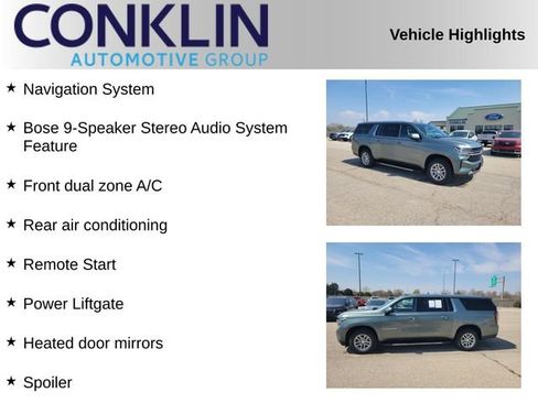 Used 2023 Chevrolet Suburban LT RWD image 2