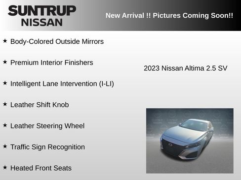 Used 2023 Nissan Altima 2.5 SV w/ SV Premium Package FWD image 9