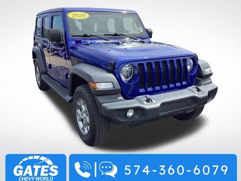 Used 2020 Jeep Wrangler Unlimited Sport AWD/4WD image 1